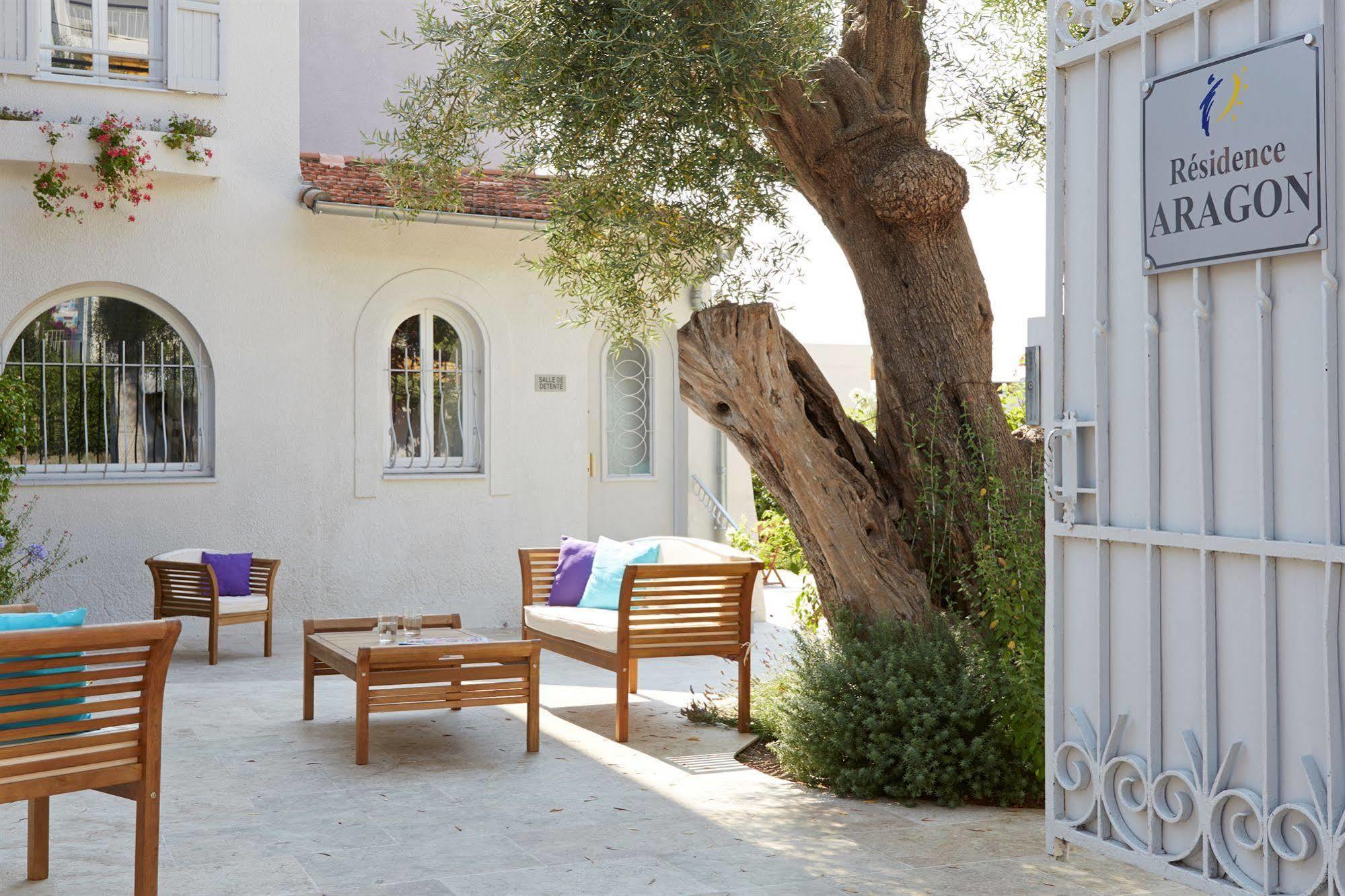 Residence Aragon Juan-les-Pins Zewnętrze zdjęcie